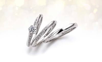LUMINOUS の婚約指輪と結婚指輪