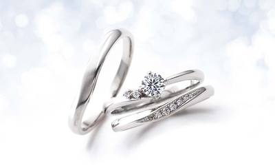 TRUST の婚約指輪と結婚指輪